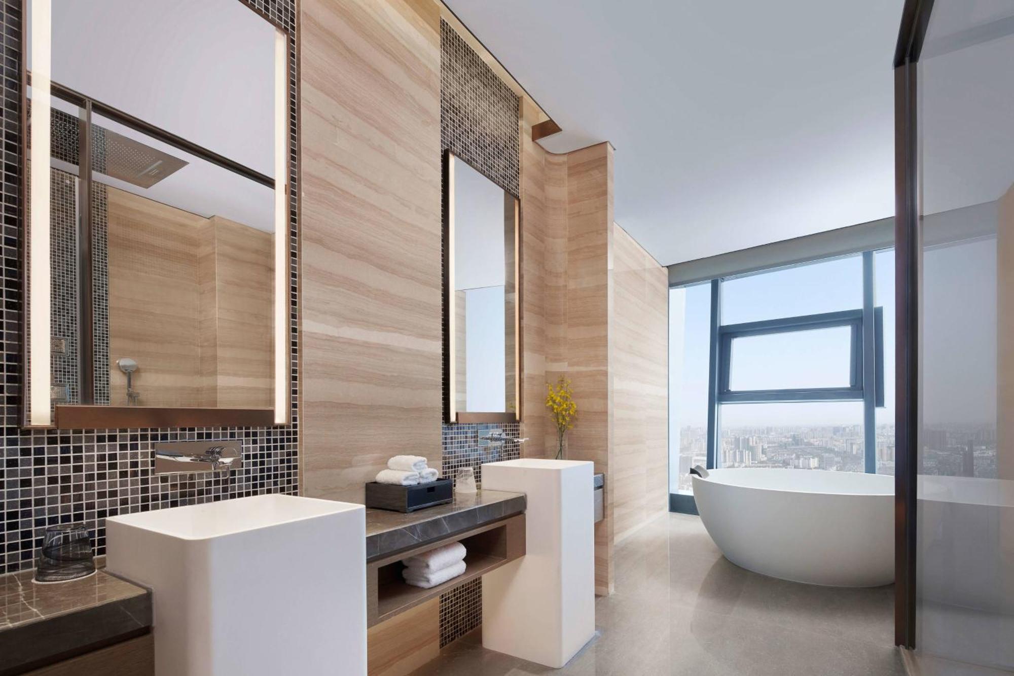 Yancheng Marriott Hotel Dış mekan fotoğraf