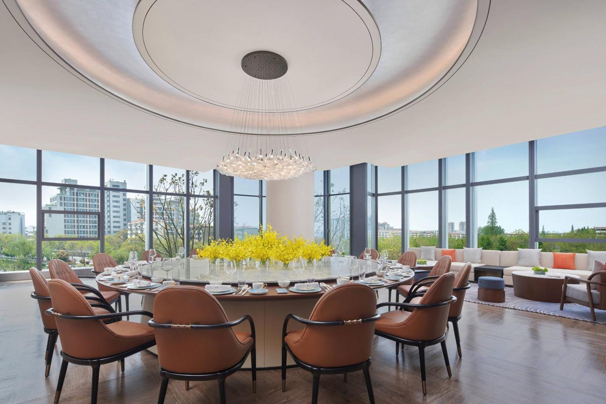 Yancheng Marriott Hotel Dış mekan fotoğraf